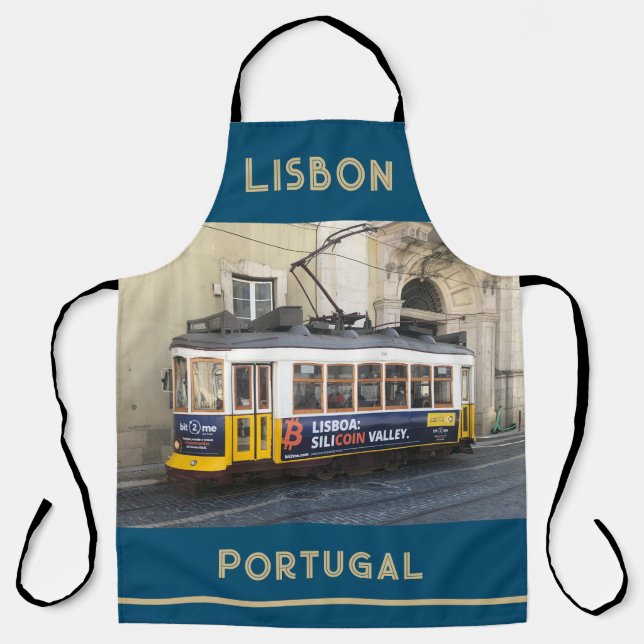 Tablier Vieux tramway à Lisbonne Portugal (Recto)