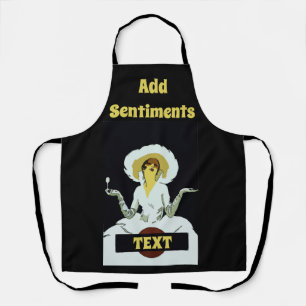 Tablier Vin Abstrait Design modifier et ajouter du texte,