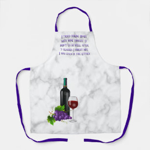 Tablier Vin drôle - Apron M