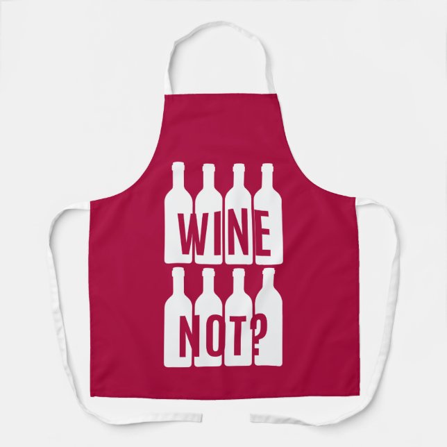 Tablier Vin non (Recto)