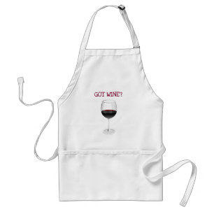 TABLIER VIN OBTENU ? COPIE MIGNONNE EN VERRE DE VIN