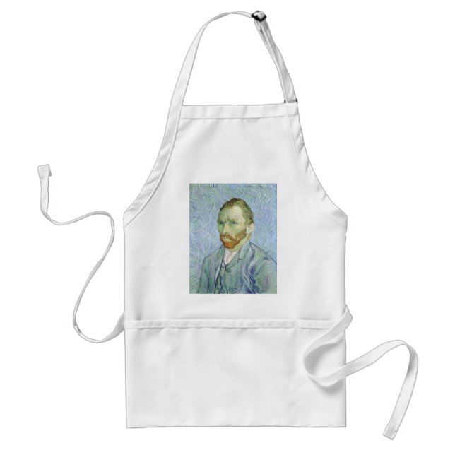 Tablier Vincent van Gogh - Autoportrait de Van Gogh en ble (Devant)