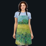 Tablier Vincent van Gogh - Champ avec Iris près d'Arles<br><div class="desc">Champ avec Irises près d'Arles / Vue d'Arles avec Irises dans l'avant-plan - Vincent van Gogh,  Huile sur toile,  1888</div>