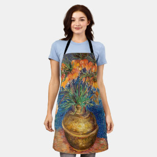Tablier Vincent van Gogh - Fritillaires, couronne impérial