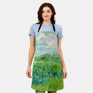 Tablier Vincent van Gogh - Green Wheat Field, Auvers