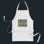 Tablier Vincent van Gogh - Irises<br><div class="desc">Irises (1889) de Van Gogh est un post impressionnisme vintage de peinture de nature fleurie d'art. Un groupe d'iris à barbe violet et une seule fleur d'iris blanc poussent dans un jardin. C'était l'une de ses premières peintures alors qu'il était à l'asile à Saint-Rémy-de-Provence. En 1987, il est devenu le...</div>