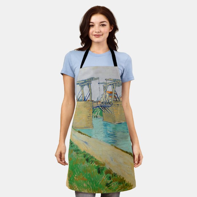 Tablier Vincent van Gogh - Pont Langlois à Arles #2 (Porté)