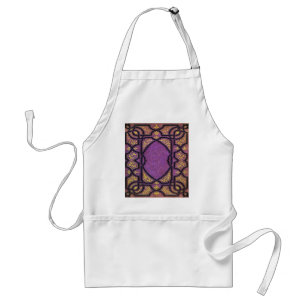 Tablier Vins violet et or tombés Couverture du livre