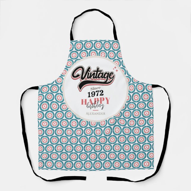 Tablier Vintage depuis - 1972 (Recto)