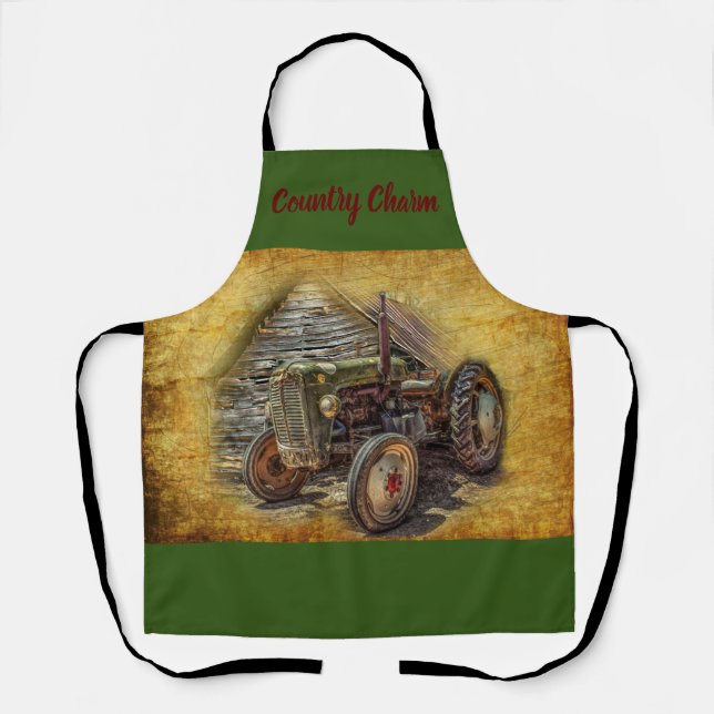 Tablier Vintage Farm (Recto)
