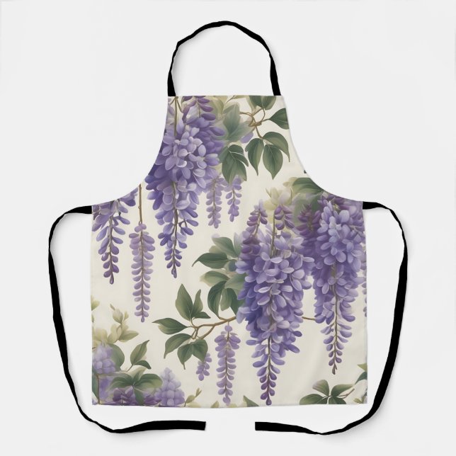 Tablier Vintage Floral Wisteria (Recto)