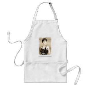 Tablier Vintage Girl, ancien effet photo