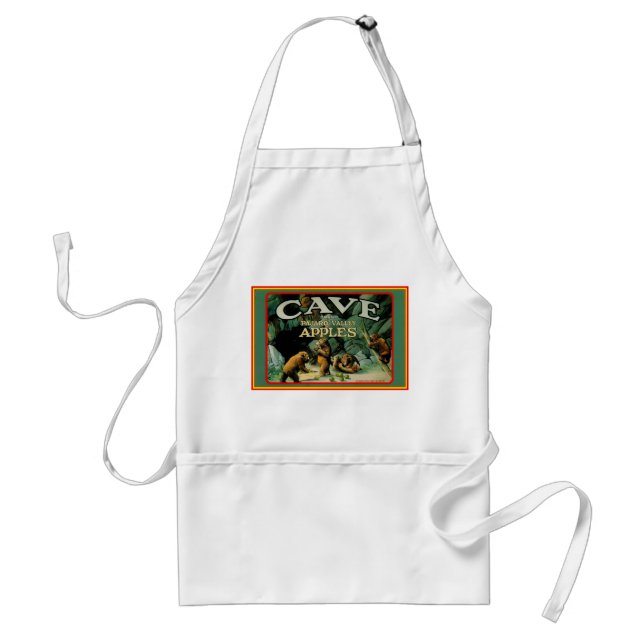Tablier Vintage GROVE PAJARO VALLEY Pommes Apron (Devant)