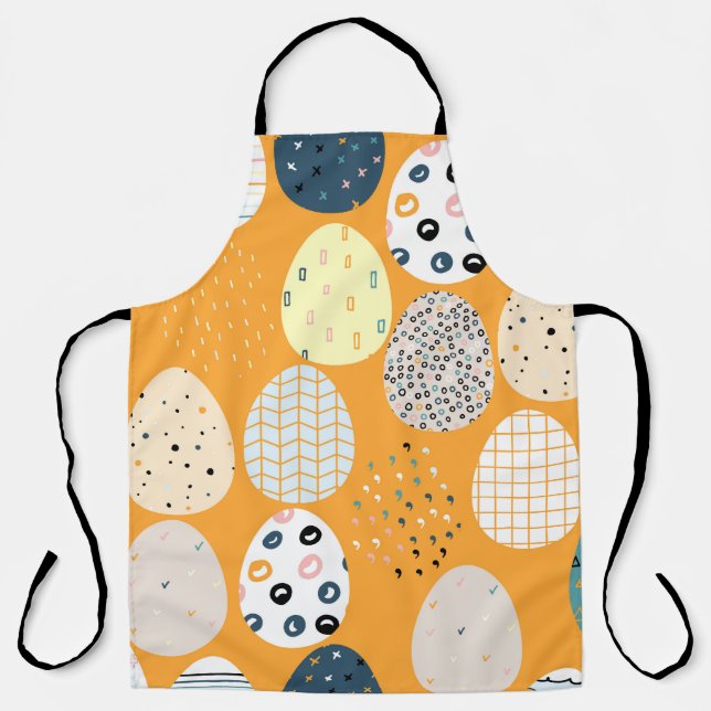 Tablier Vintage Happy Easter Scandinavian Design (Recto)