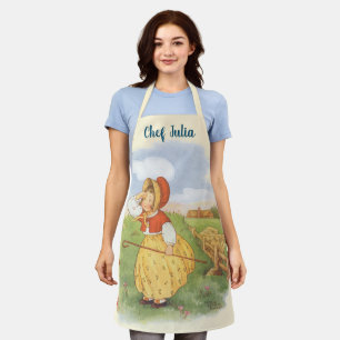 Tablier Vintage Little Bo Peep Comptine de Mère l'Oye