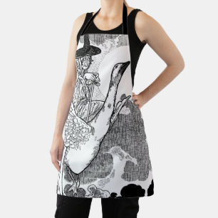 Tablier Vintage Mother Goose victorienne par Charles Robin