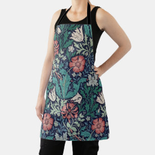 Tablier Vintage motif floral, William Morris