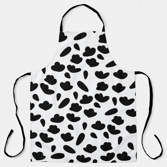 Tablier Vintage organic seamless abstract background, bota (Recto)