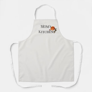 Tablier Vintage Rose Mom Floral Apron