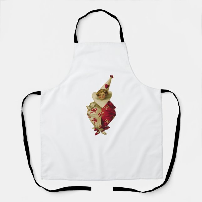 Tablier Vintage Valentine Apron (Recto)