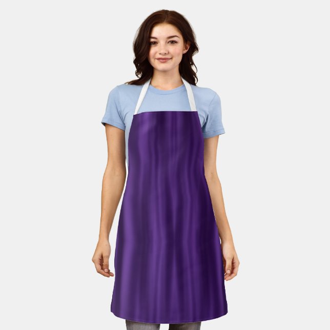 tablier violet (Porté)
