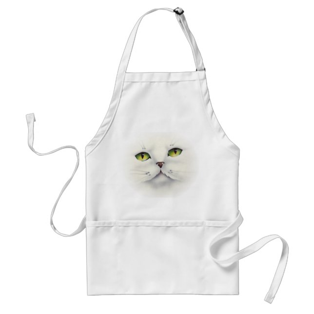 Tablier visage du chat (Devant)