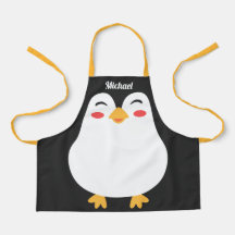 Visage en pingouin mignon pour enfants Impression