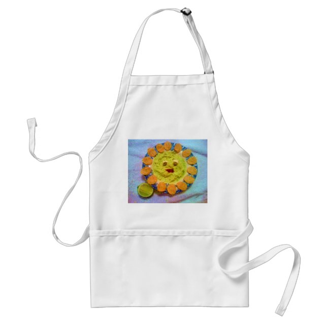 Tablier Visage Soleil Guacamole (Devant)