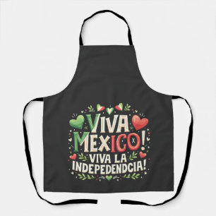 Tablier Viva Mexique Fête de l'indépendance mexicaine