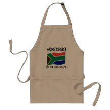 Voetsek ! Ek va nou braai. - Apron.