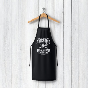Tablier Voici à quoi ressemble un maître de grill génial