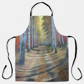 Tablier Voie de l'arbre à bouleau