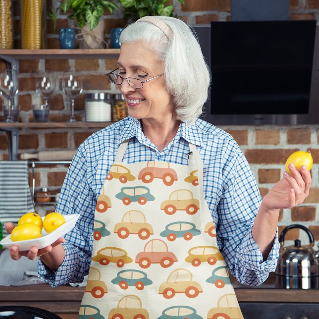 Tablier Voitures rétro plates (Créateur téléchargé)