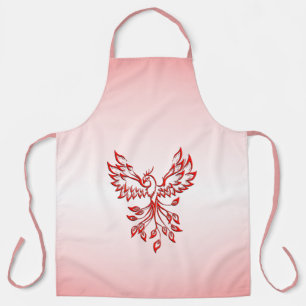 Tablier Vol d'un Phoenix Red