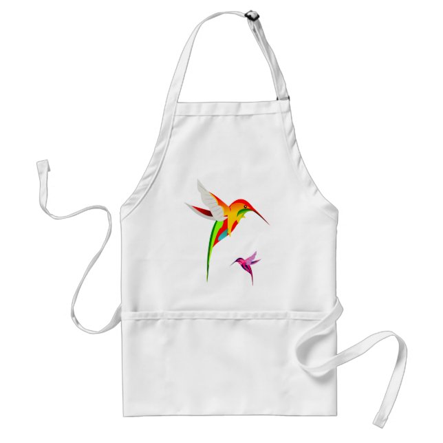 Tablier Voler les colibris (Devant)