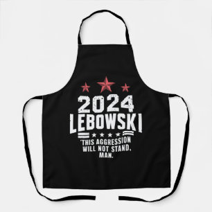 Tablier Vote électoral politique drôle de Lebowski 2024