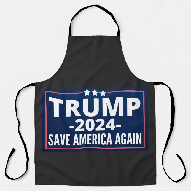 Tablier votez, trump 2024, trump2024, 2024, trump 2020 (Recto)