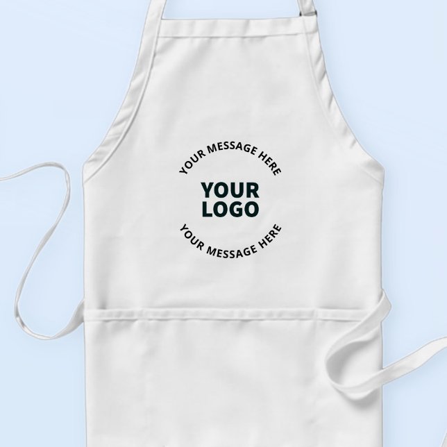 Tablier Votre logo, conception, photo, oeuvre d'art ou aut (Créateur téléchargé)