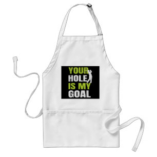 Tablier Votre Trou Est Mon Objectif - Golf Player Humour d