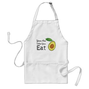 Tablier Vous Êtes Ce Que Vous Mangez Avocado Apron