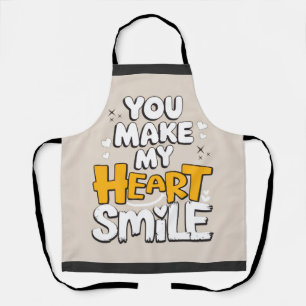 Tablier Vous Faites Sourire Mon Cœur