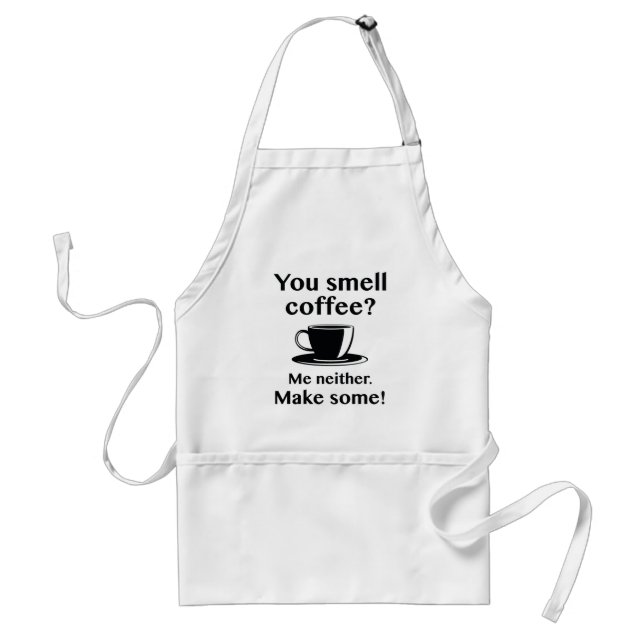 Tablier Vous sentez le café (Devant)