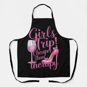 Tablier Voyage entre filles moins cher que la thérapie Wee