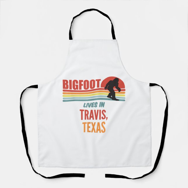 Tablier Vue de Bigfoot à Travis Texas  (Recto)
