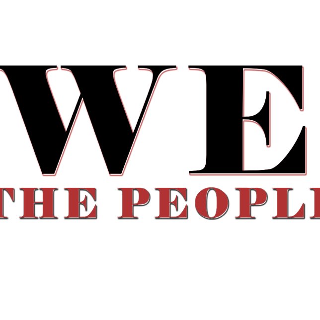 Tablier We The People Typography Apron | Patriotic (Créateur téléchargé)