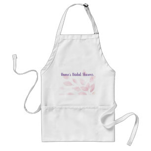 Tablier Wedding shower nuptial Apron autographable