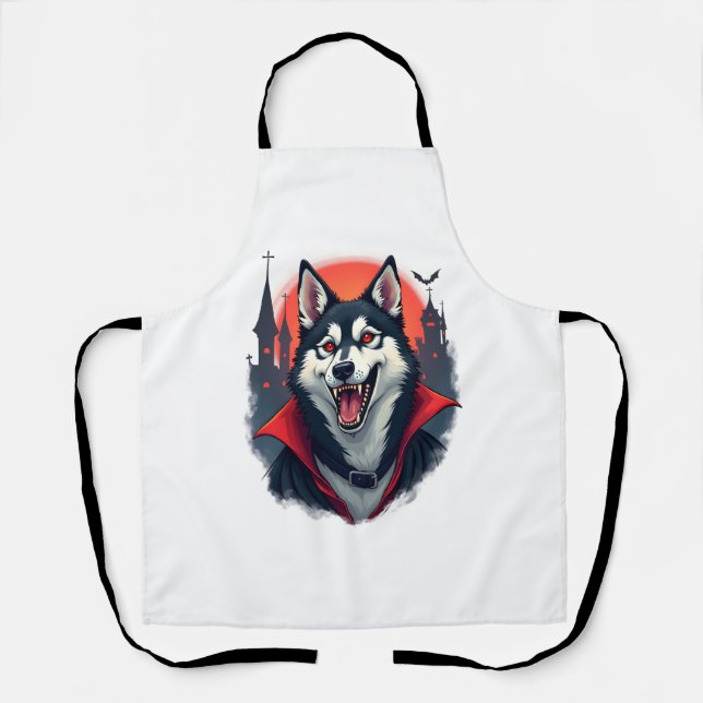 Tablier Werewolf Beagle Howl (Recto)