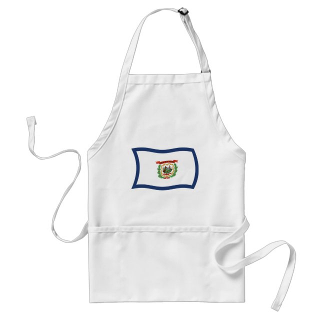 Tablier West Virginia Flag Apron (Devant)