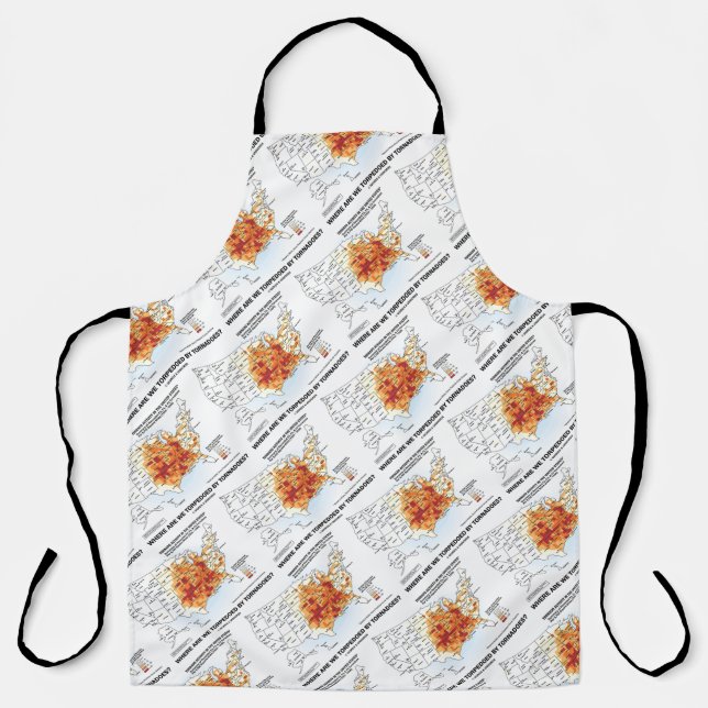 Tablier Where Are We Torpedoed By Tornadoes ? (Recto)