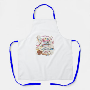 Tablier "Whisk It Good KitchenTout sur l'impression tablie